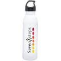 24 Oz. H2go SS Solus White Stainless Steel Bottle